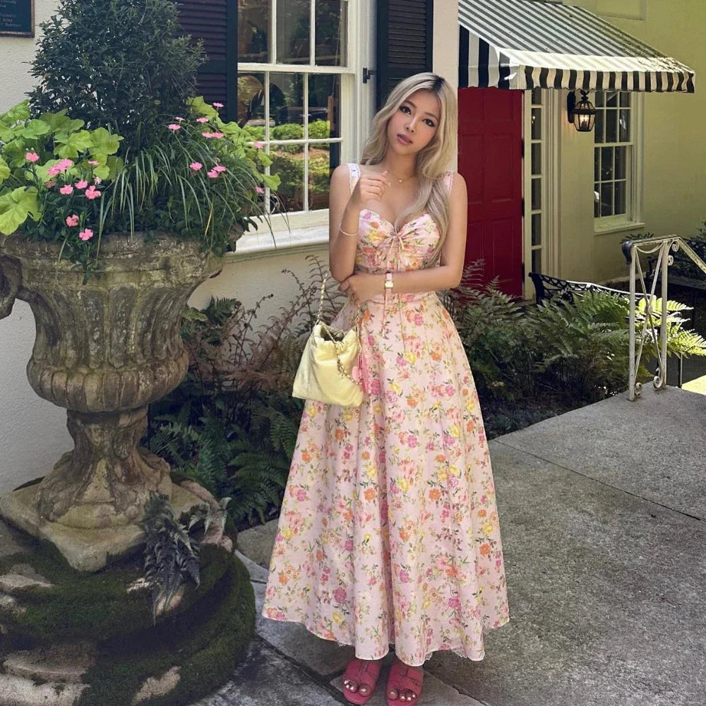 Vestido Midi em Estampa Floral - Alice